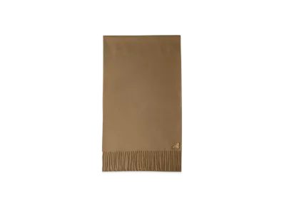 PRADA Silk and Cashmere Scarf "Beige"