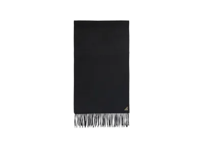 PRADA Women's Silk And Cashmere Scarf "Black"