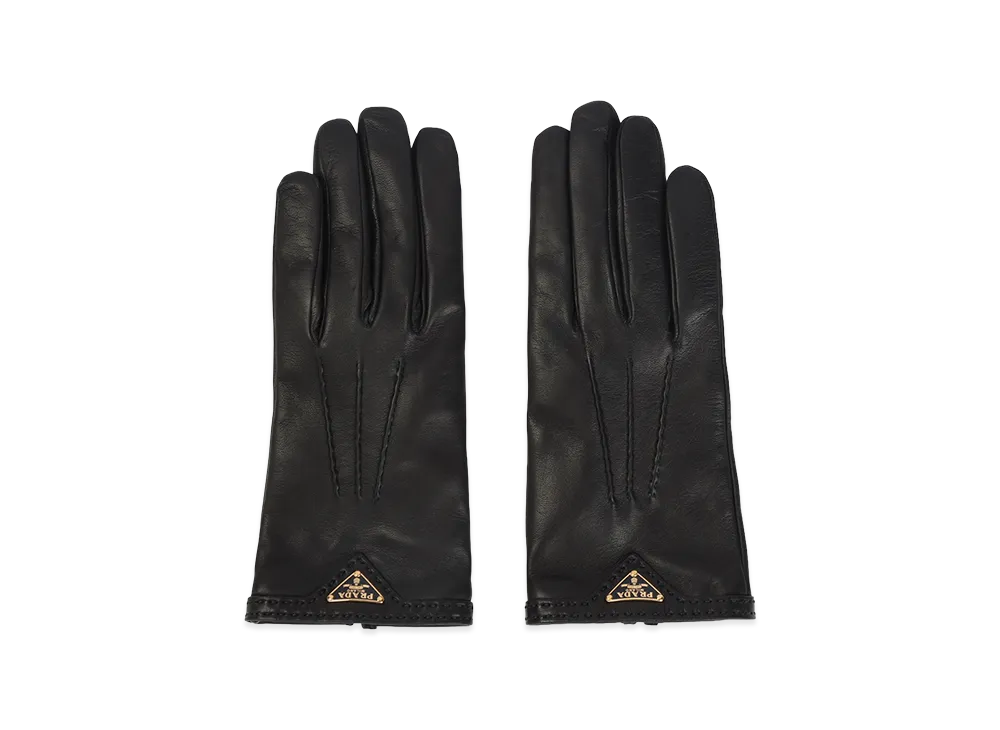 PRADA Women's Gloves "Black"