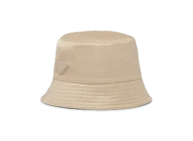 PRADA Re-Nylon Bucket Hat "Sand Beige"