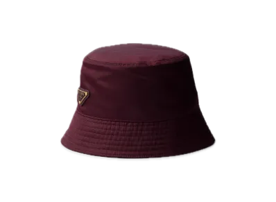 PRADA Re-Nylon Bucket Hat "Bordeaux"