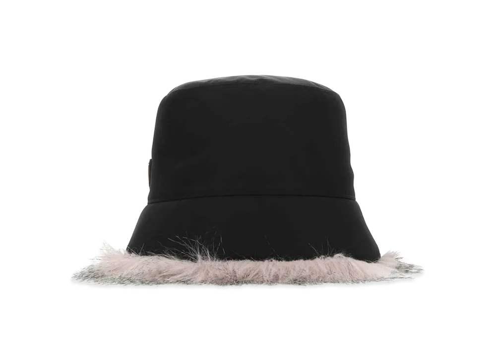 PRADA Women's Re-Nylon Hat "Black"