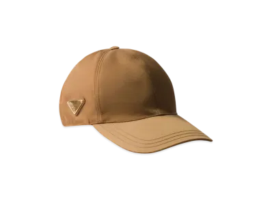 PRADA Re-Nylon Baseball Cap "Brown"