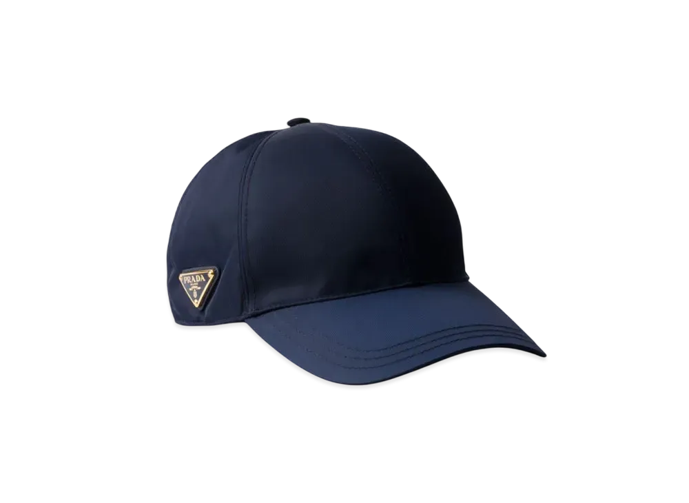 PRADA Re-Nylon Baseball Cap "Navy"