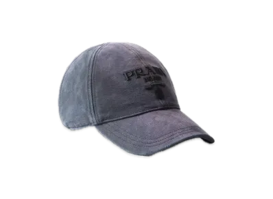 PRADA Canvas Baseball Cap "Navy"