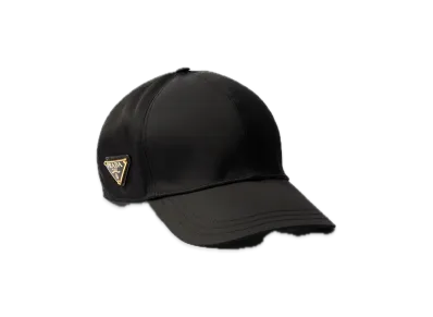 PRADA Re-Nylon Baseball Cap "Black"
