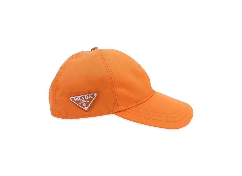 プラダ リナイロンベースボールキャップ "オレンジ" 1HC274_2DMI