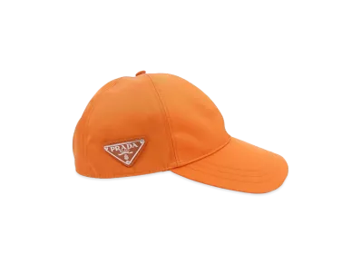 PRADA Re-Nylon Baseball Cap "Orange"