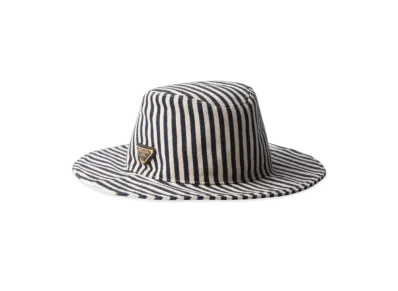 PRADA Cotton Hat "Navy"
