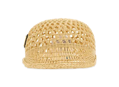 PRADA Women's Raffia Hat "Beige"