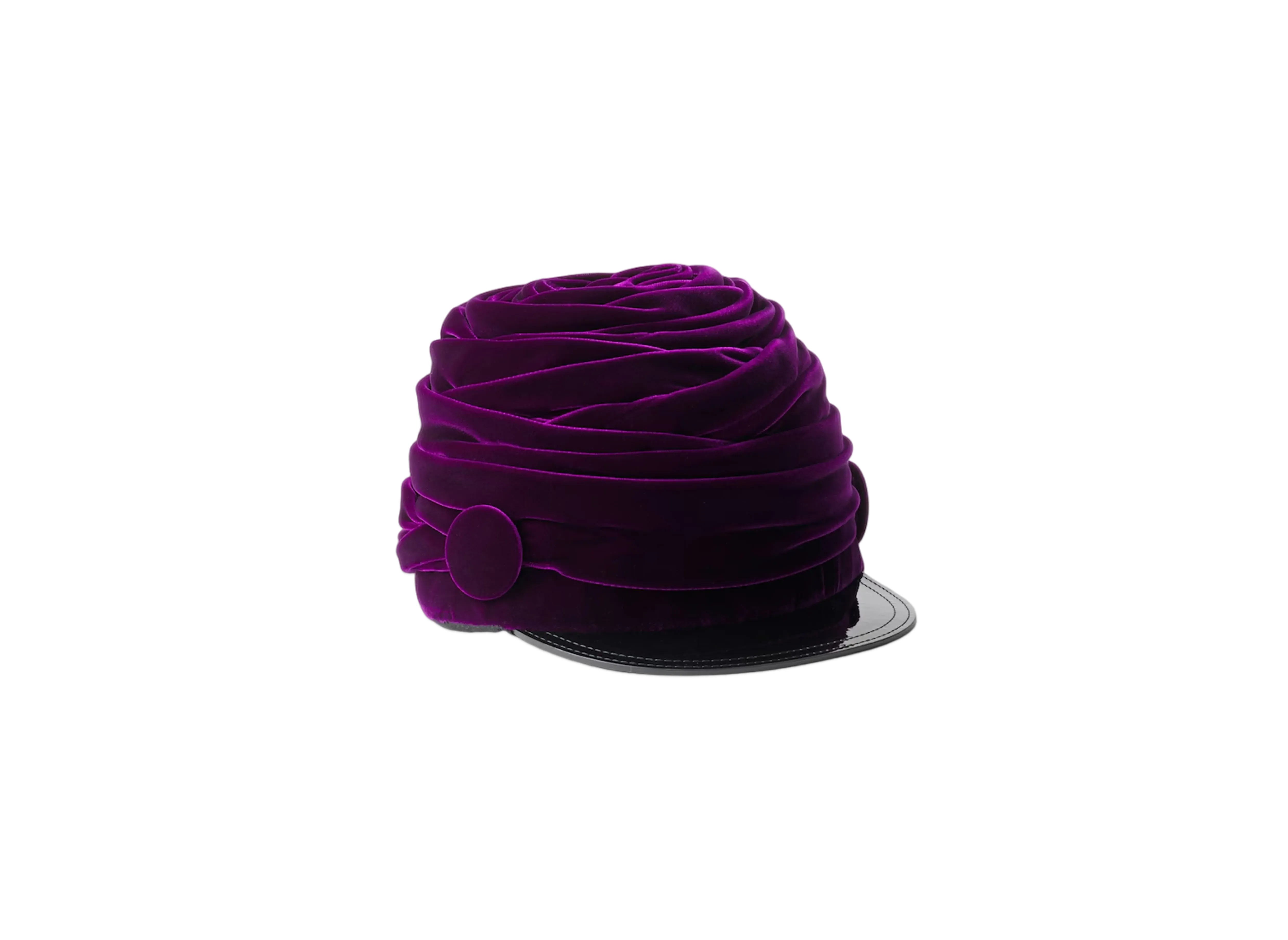 PRADA Velvet Hat "Purple"