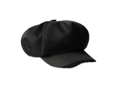 PRADA Re-Nylon Newsboy Cap "Black"