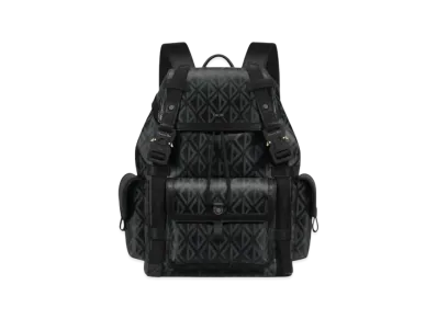 Dior Medium Dior Hit The Road Backpack CD Diamond Canvas "Black"