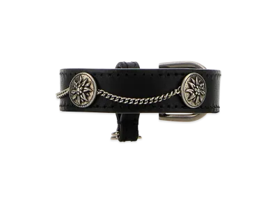 PRADA Women's Leather Bracelet "Black"