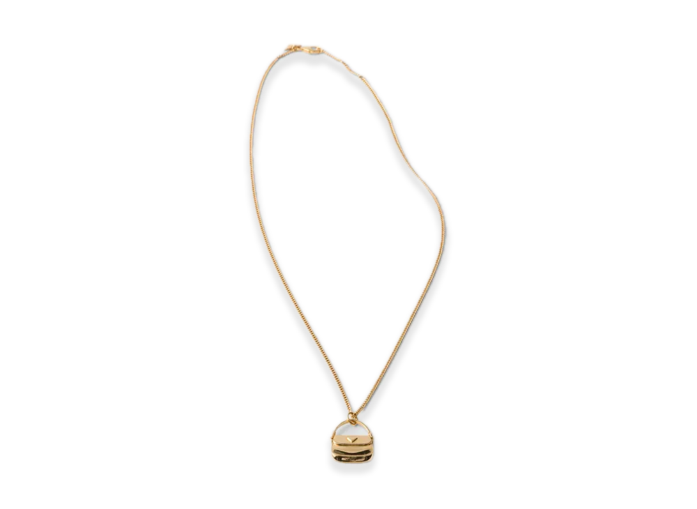 PRADA Metal Necklace "Gold"