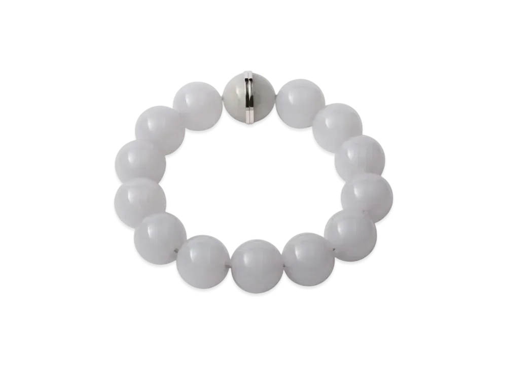 PRADA Plexiglas and Metal Choker "Light Gray/Light Gray"