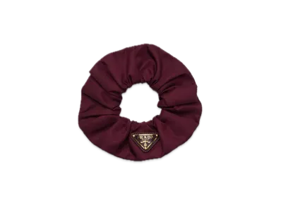 PRADA Re-Nylon Scrunchie "Bordeaux"