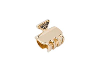 PRADA Metal Hair Clip "Gold"