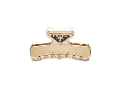 PRADA Metal Hair Clip "Gold"