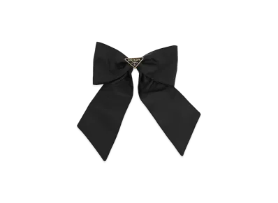 PRADA Women's Re-Nylon Hair Clip "Black"