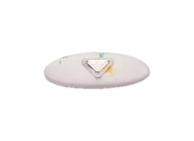 PRADA Printed Re-Nylon Hair Clip "Pink"