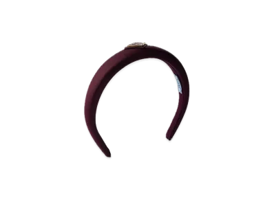 PRADA Re-Nylon Headband "Bordeaux"
