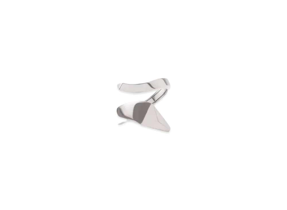 PRADA Eternal Gold Snake Mini Ring in White Gold