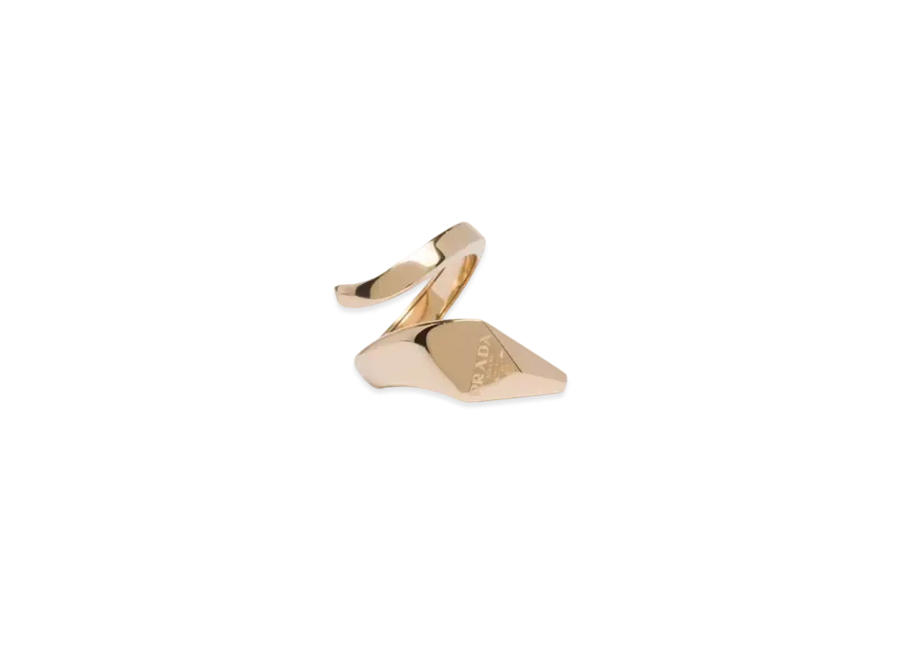 PRADA Eternal Gold Snake Ring in Yellow Gold