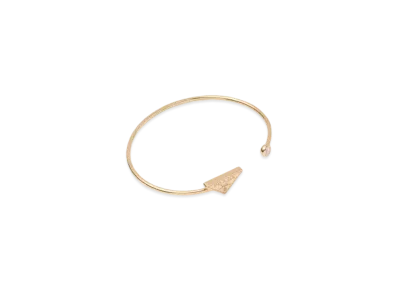 PRADA Eternal Gold Bangle Bracelet in Yellow Gold with Diamond