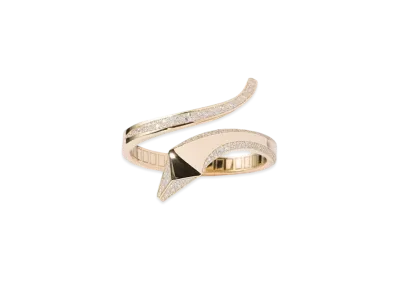 PRADA Eternal Gold Snake Bracelet in Yellow Gold and Diamonds