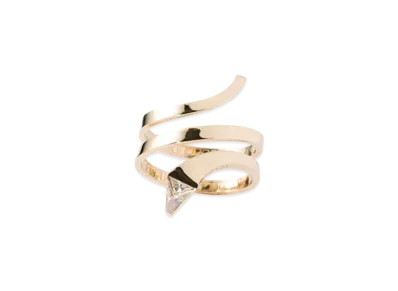 PRADA Eternal Gold Snake Bracelet in Yellow Gold and Laboratory-Grown Diamonds