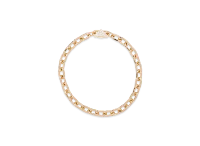 PRADA Eternal Gold Chain Necklace in Yellow Gold with Diamonds