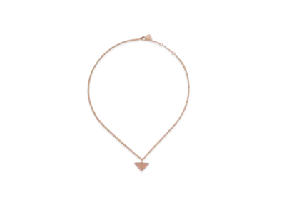 PRADA Eternal Gold Pendant Necklace in Pink Gold with Diamonds