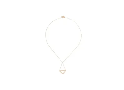 PRADA Eternal Gold Cut-Out Pendant Necklace in Yellow Gold
