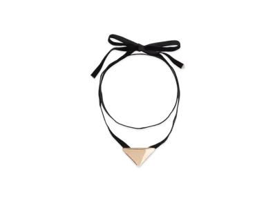 PRADA Eternal Gold Choker with Medium Pendant in Yellow Gold