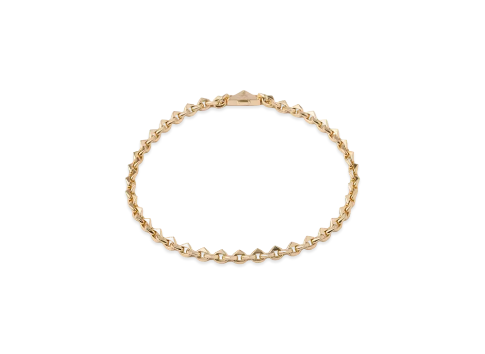 PRADA Eternal Gold Chain Necklace Yellow Gold