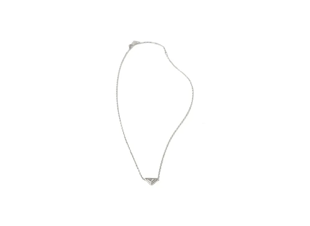 PRADA Eternal Gold Pendant Necklace White Gold and Laboratory-Grown Diamonds