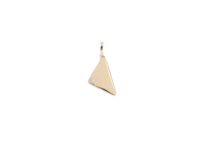PRADA Eternal Gold Single Pendant Earring in Yellow Gold and Laboratory-Grown Diamonds