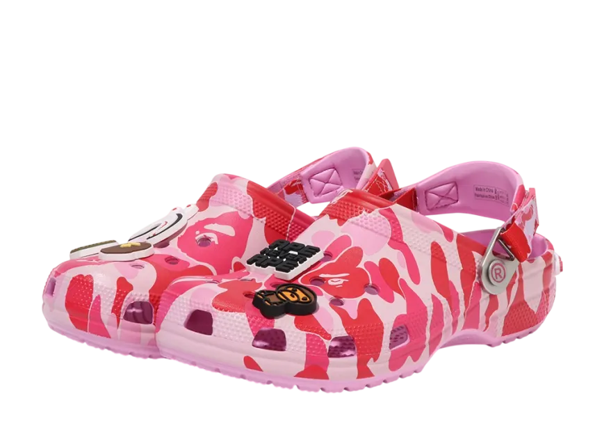 bape crocs べイプ X クロックス クラシック pink 24cm bape crocs べ bape crocs べイプ X クロックス クラシック pink 24cm bape crocs べ