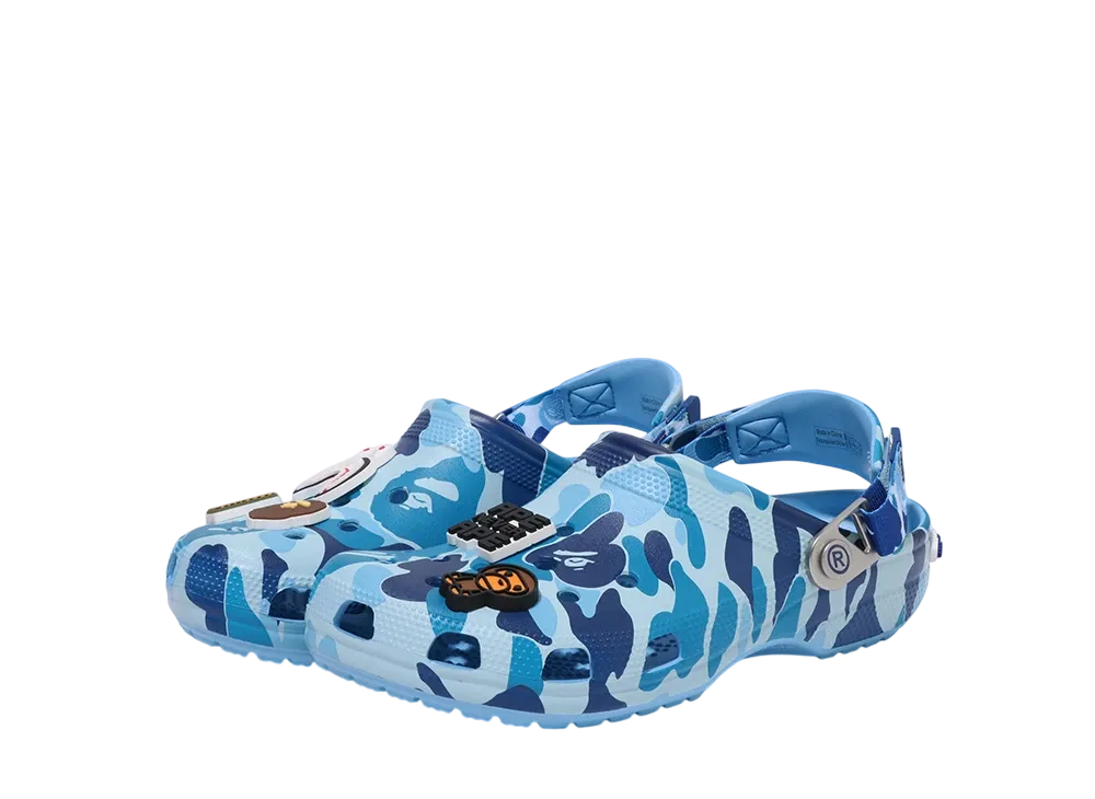3/8・3/13発売｜A BATHING APE®︎ × Crocs Classic Clog 3colors