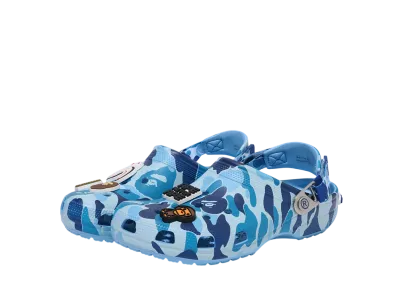 A BATHING APE®︎ × Crocs GS Clog "Blue" (Kids)