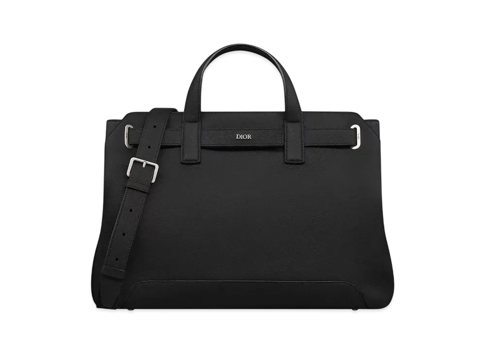Dior Normandie Tote Bag Dior Icons Calfskin "Black"