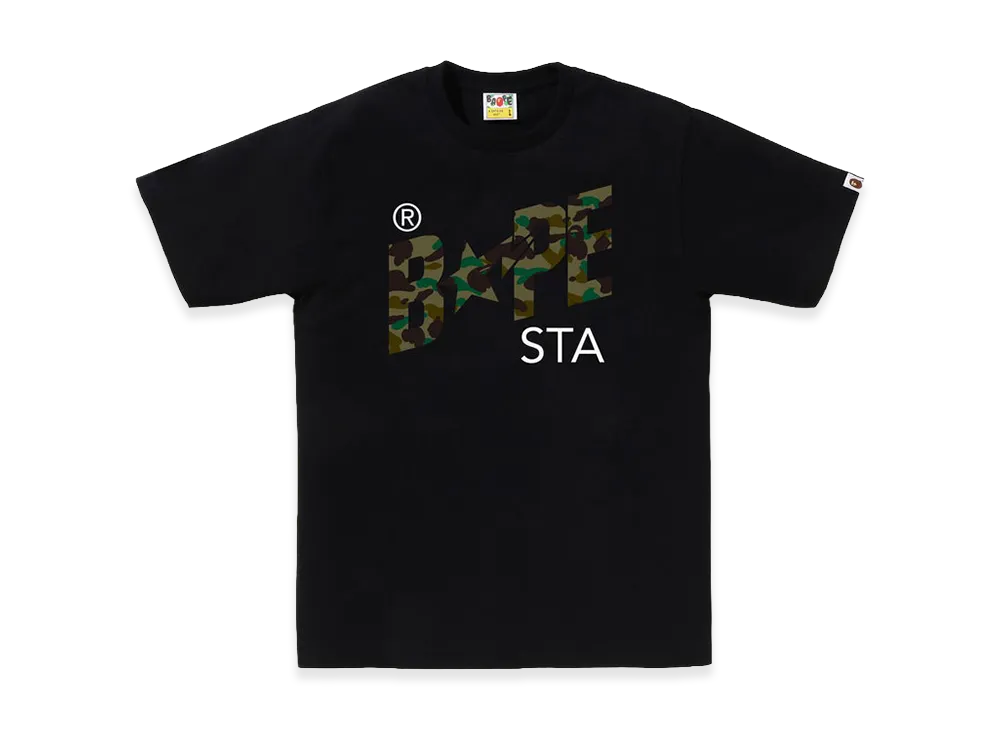 A BATHING APE Bape Sta Tee "Black"