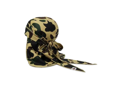 A BATHING APE Du-Rag "Yellow"