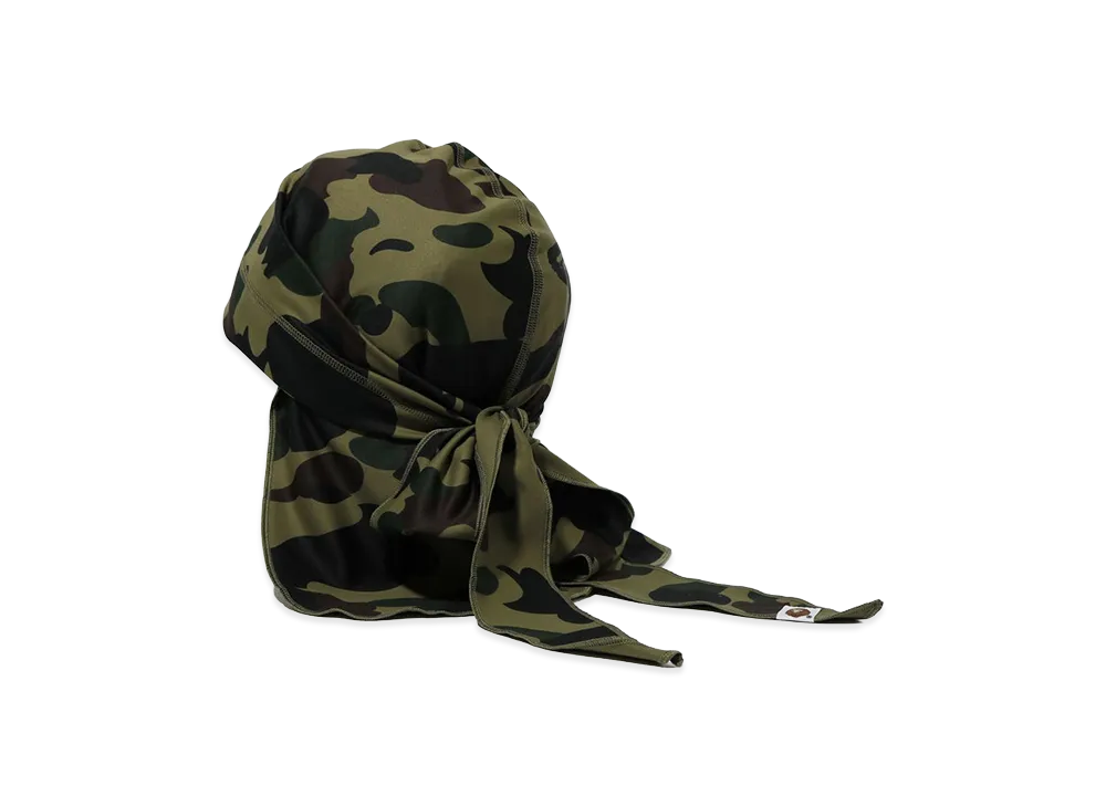 A BATHING APE Du-Rag "Green"