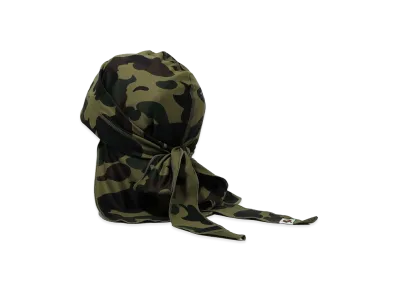 A BATHING APE Du-Rag "Green"