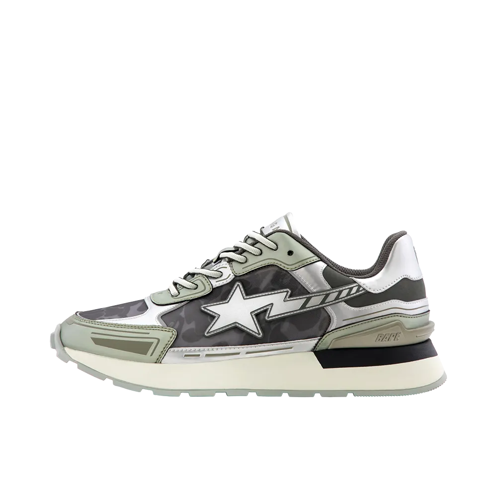 A BATHING APE BAPE CROSS STA #1 "Gray"