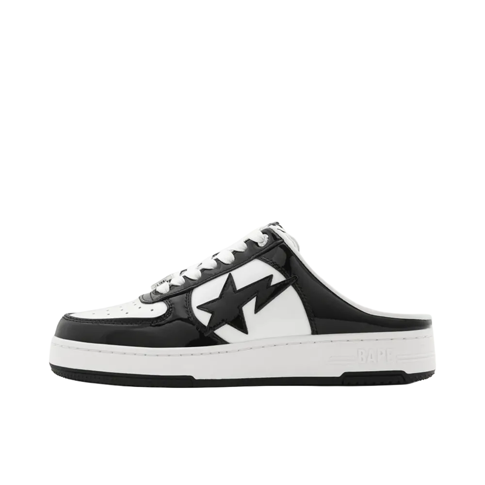 A BATHING APE BAPE STA Clog #1 "Black"