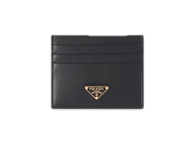 PRADA Leather Card Case "Black"