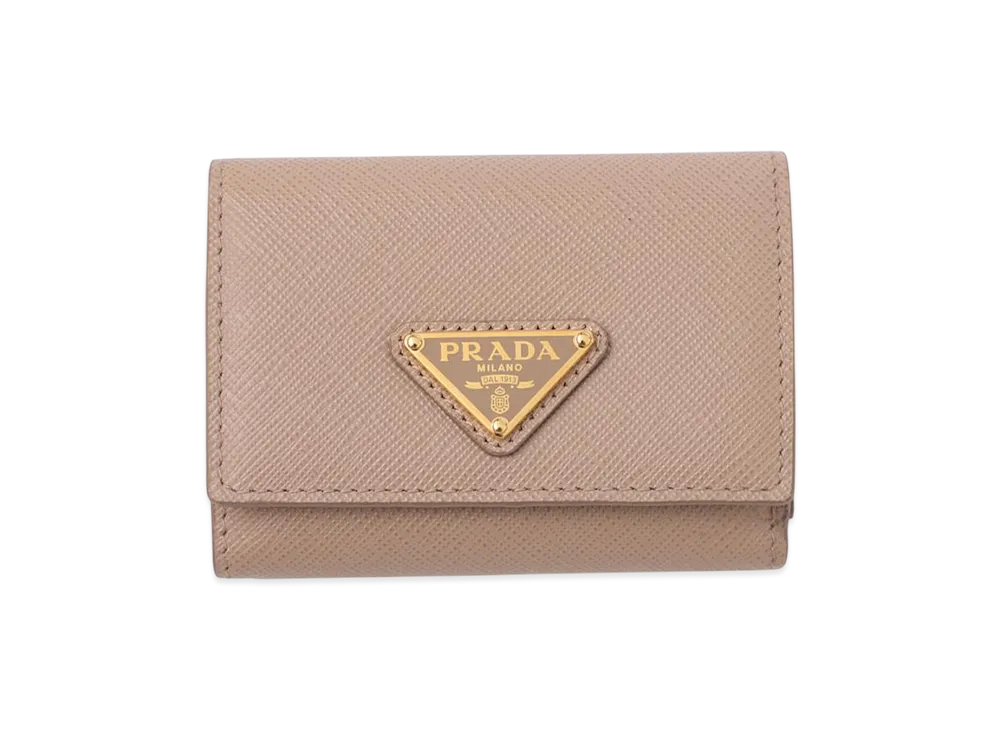 PRADA Saffiano Triangolo "Cipria"